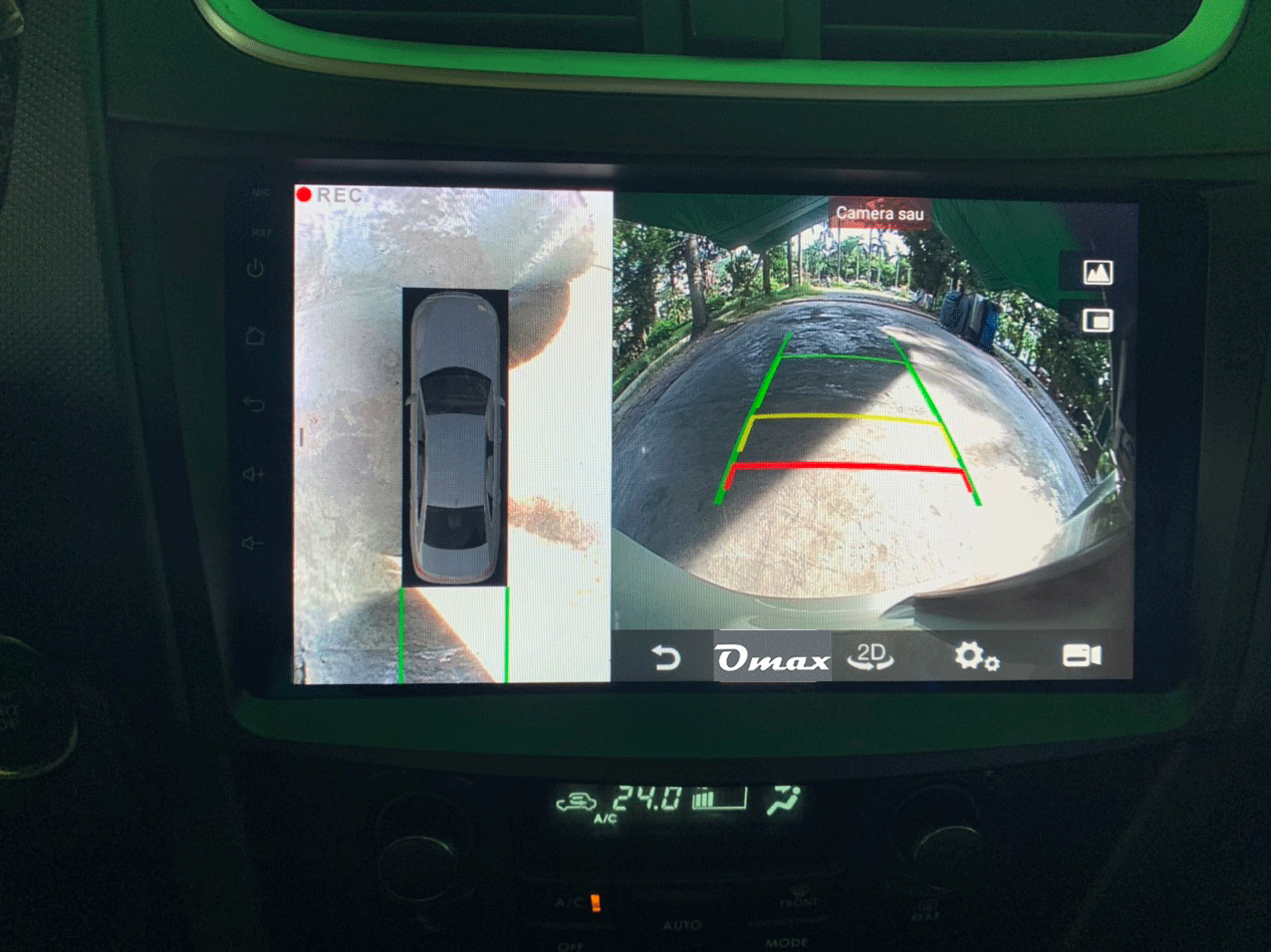 Camera 360 độ Omax360 tích hợp combo màn android ( IKA AHD Version ) - 1