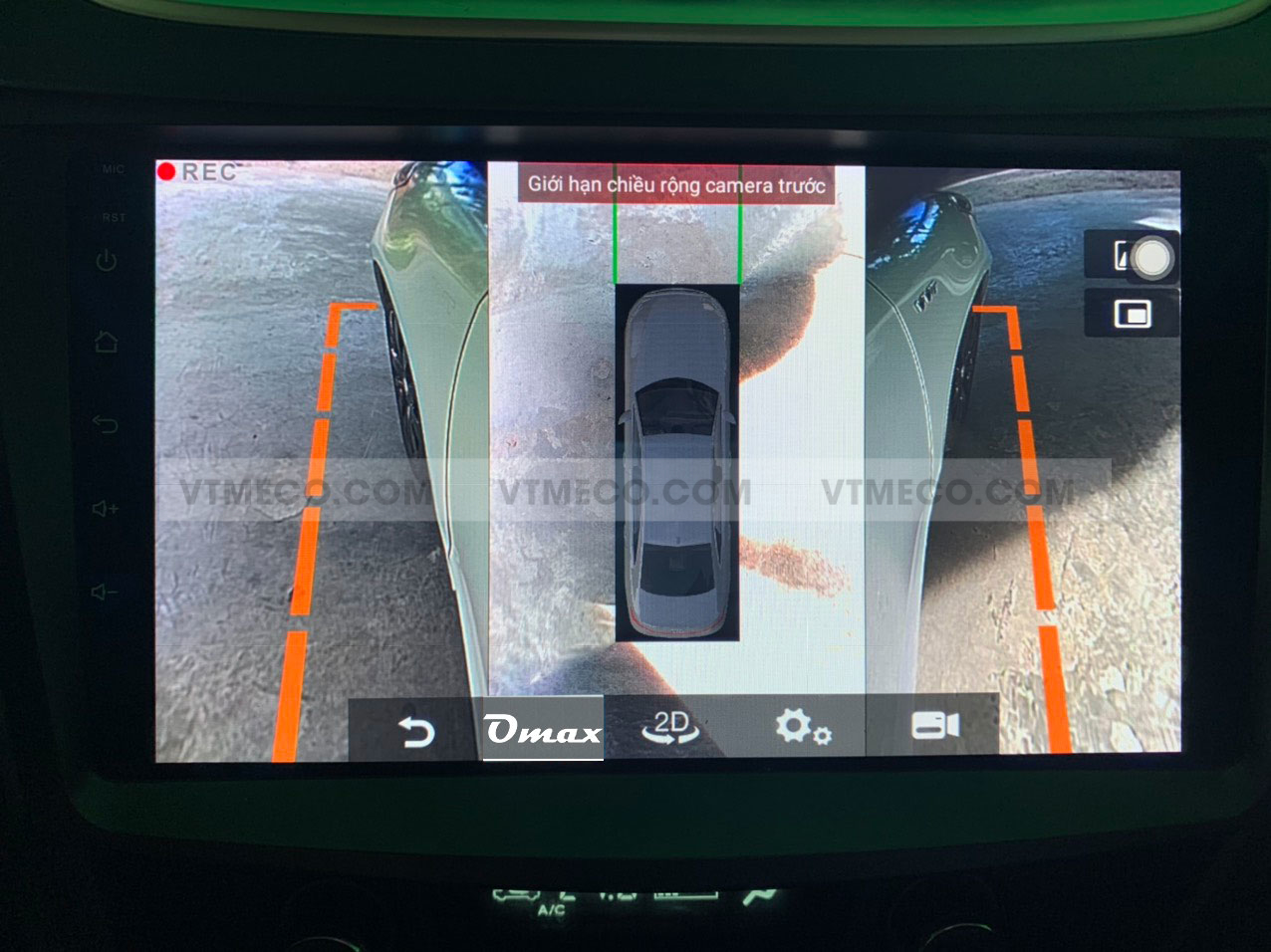 Camera 360 độ Omax360 tích hợp combo màn android ( IKA AHD Version ) - 2